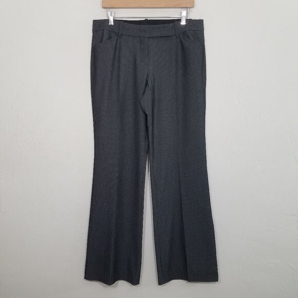 Express Editor Striped Dress Pants Size 8 - Picture 1 of 6